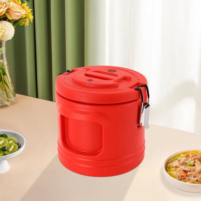 5L/1.32Gal Commercial Soup Container, Insulated Bucket
