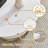 Round Coffee Table With Storage, 30 Inch Modern Coffee...