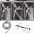 8'' Shower Head With Handheld, 20 Stage Filtered Shower Head,  6 Spray Settings Handheld Shower Head High Pressure Rainfall Filter Combo With 12'' Adjustable Extension Arm, 71'' Shower Hose-124419191