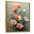 Toile avec cadre flottant or