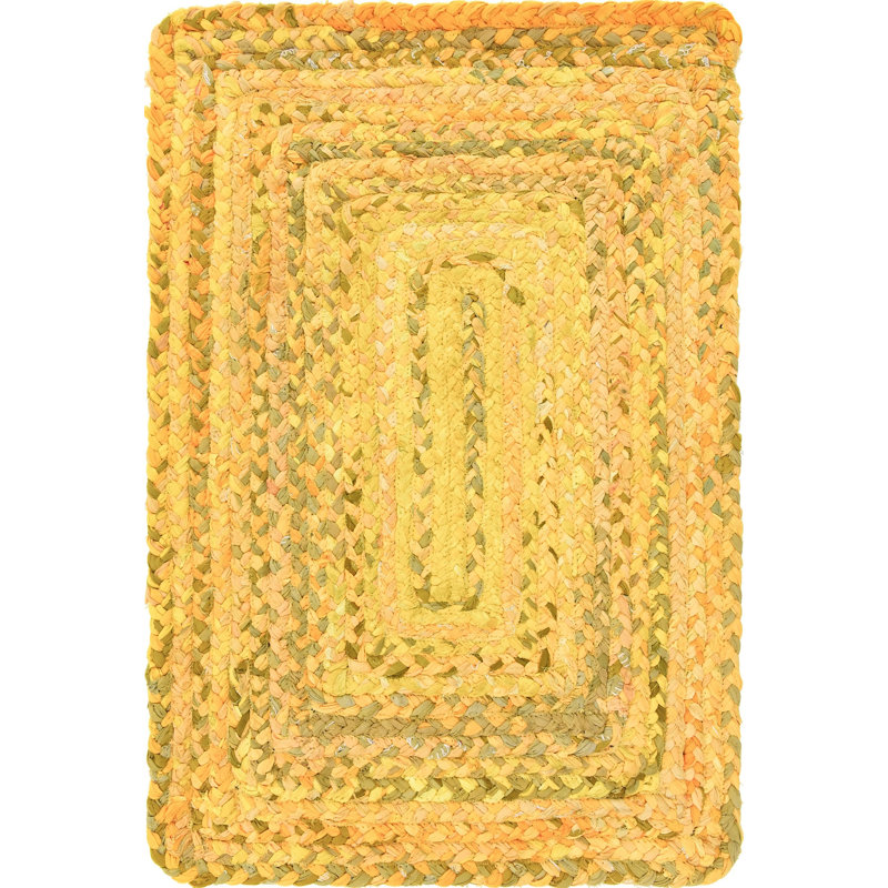 Branton Cotton Southwestern Indoor Rug, Rectangle 2' x 3'