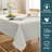 Premium Linen Textured Solid Table Cloths  Spill-Proof Waterproof Table Cover for Dining Buffet Tablecloth Feature Extra Soft and Thick Fabric Wrinkle Free-89868457-89868460