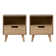 Tables de chevet 1 tiroir Merrylee