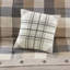 Édredon très grand à chevrons, imprimé à carreaux Buffalo, 2 taies décoratives assorties, 3 coussins décoratifs, jupe de lit, très grand lit 7 pièces, facile d'entretien