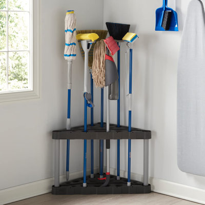 Plastic Garage Corner Tool Tower Rack