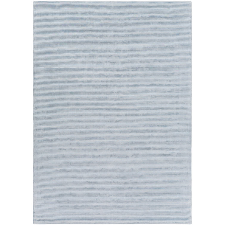 Braun Viscose Striped Indoor Rug