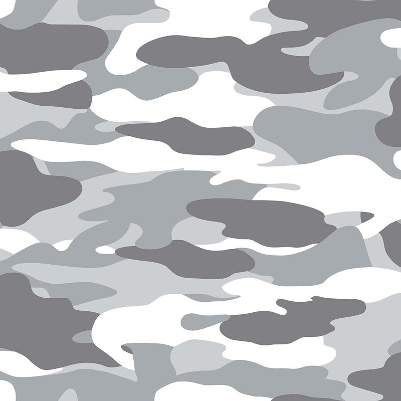 10.05m x 53cm Matte Wallpaper Roll, Gray