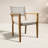Cava Solid Teak Wood and Rope Stacking Armchairs-466135859