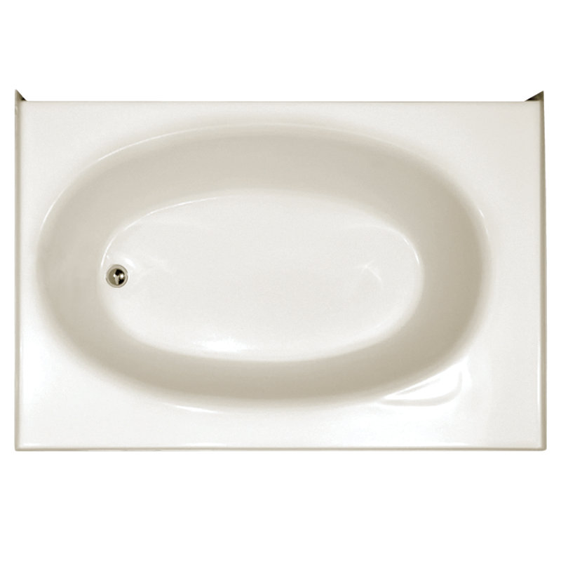 Kona 60'' L Soaking Bathtub, Right, Biscuit