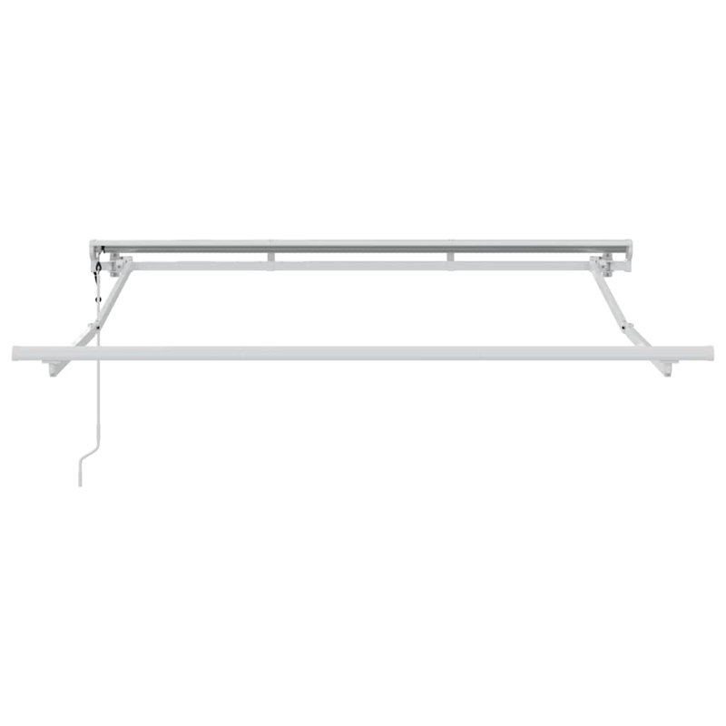 Awning Frame Retractable Anthracite, 250cm W x 200cm D, White