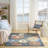 Shila  Blue Sage Outdoor Rug-972995868