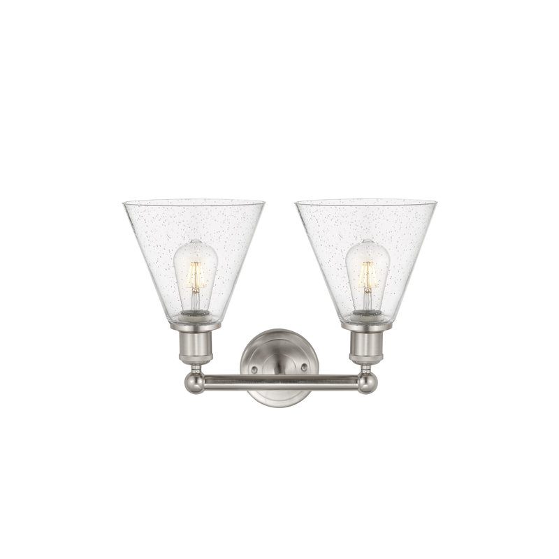 Beva 2 - Light Dimmable Vanity Light, Satin Nickel