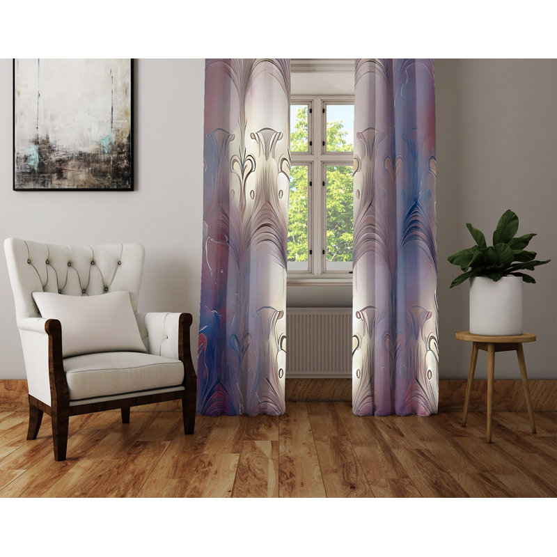 Rideau en polyester Nothills, L 40 po x L 61 po