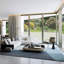 Window Film Frosted Stripes Design PVC-43273665