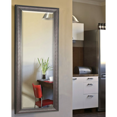 Miroir en forme de courbe en acajou Royal Soderlund