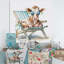 Vache se prélassant avec lunettes de soleil I - reproduction sur toile-86808323-110954785