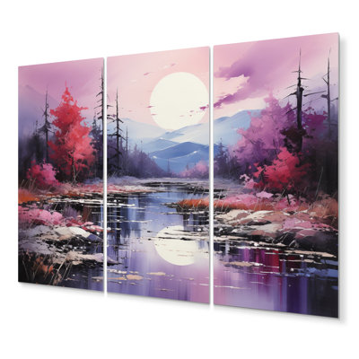 Rustic Landscape & Nature Wall Decor on Metal