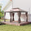 Kattie 4 x 3m Steel Gazebo