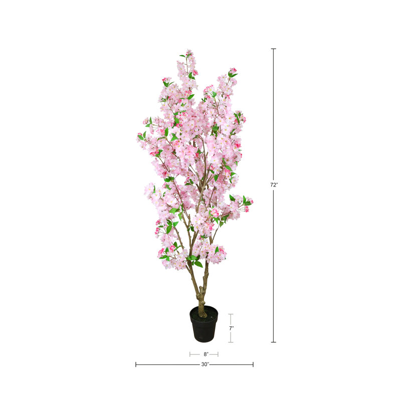 Cherry Blossom Drop-In Tree, Pink