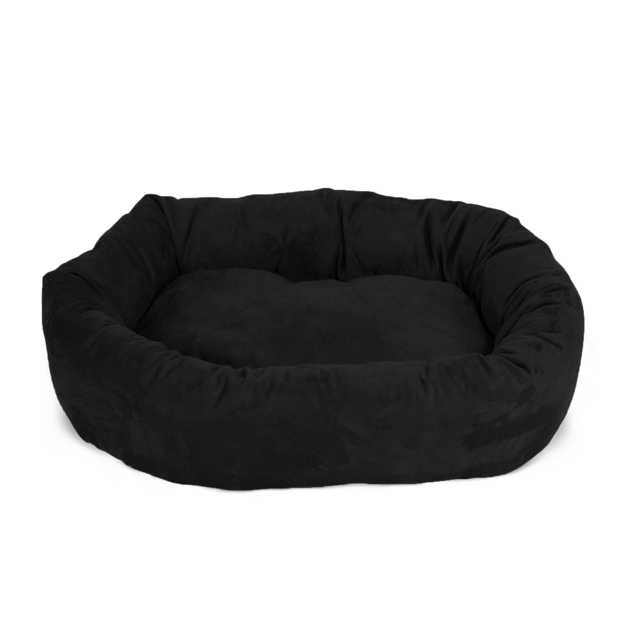 Pet Bed, Medium (18" W x 32" D x 8" H), Black