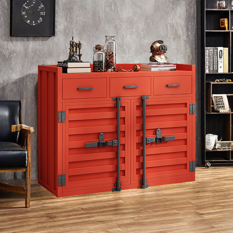 Juhan 59.05'' Sideboard, Red