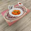 Ensemble de 4 napperons roses Ambesonne Boho Manadala