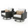 Sameko 4 - Person Patio Conversation Sets with Sunbrella® Cushions