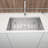 30" Single Bowl Undermount Kitchen Sink In 304 Stainless Steel, Featuring X - Shaped Water Flow, Workstation Ledges, And Condensation Layer 16 Gauge Brushed Nickel Appearance, Function, Smooth Flow