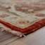 Tapis en laine rouge/beige 8 pi x 9 pi 10 po one-of-kind à la main-noué la new age oushak Lockbourne