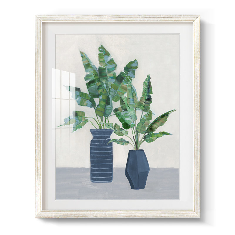 Ciarrai - Toile tendue avec châssis, H 28,5 po x l 20,5 po, Blanc