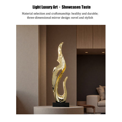 Light Luxury Resin Irregular-Shaped Ornament