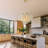Ladaniel 6-Light Dimmable Gold Chandelier with White Round Shells