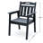 HDPE Outdoor Patio Dining Set, One Table And Four Chairs. The Outdoor Dining Furniture Has Sunshade Holes And Is Suitable. It Is Suitable For Lawns, Gardens, Backyards, And Pool Sides. Waterproof-1277082356