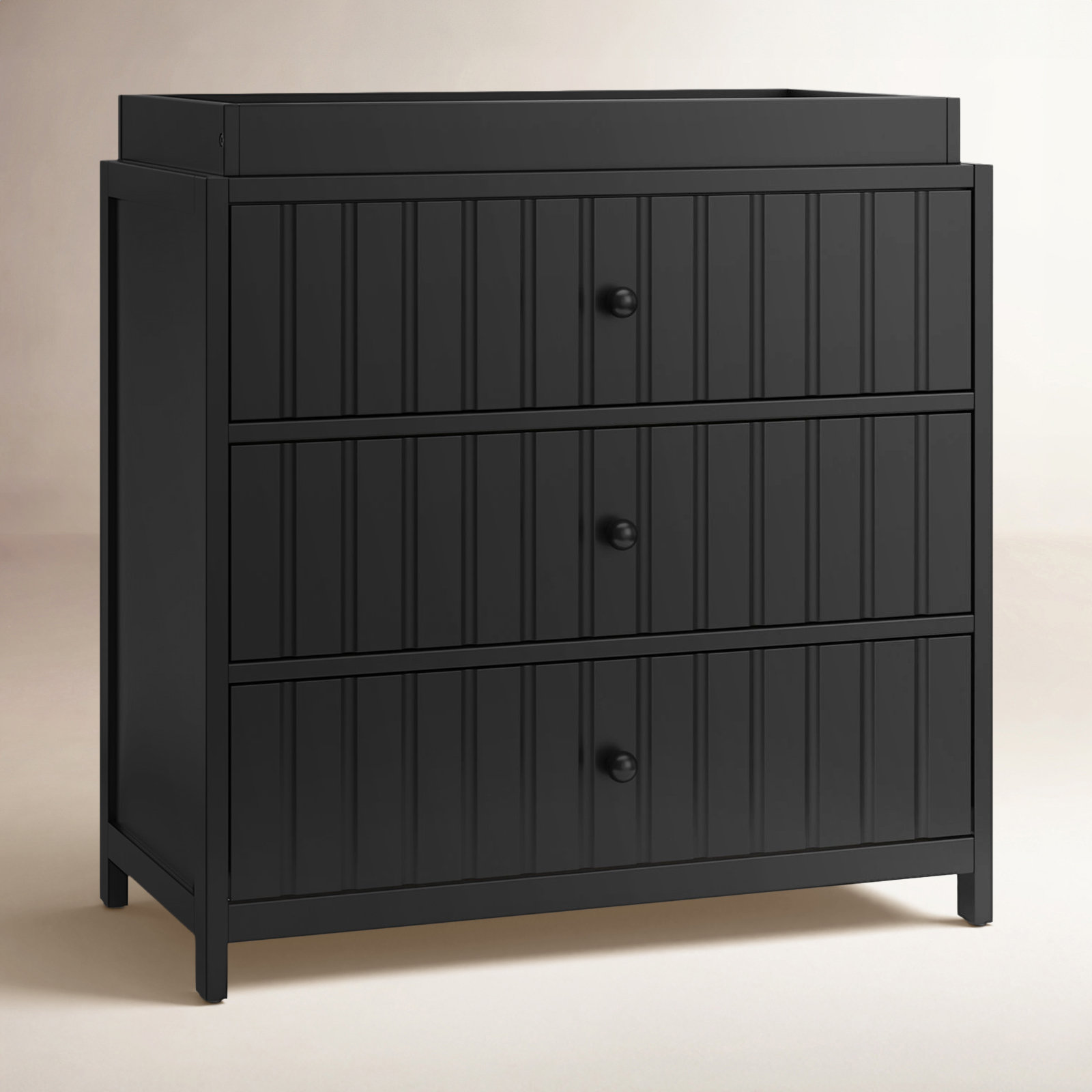 Graco Teddi 3-Drawer Changing Table Dresser, Black