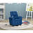Chase Kids Recliner Nautical Soft