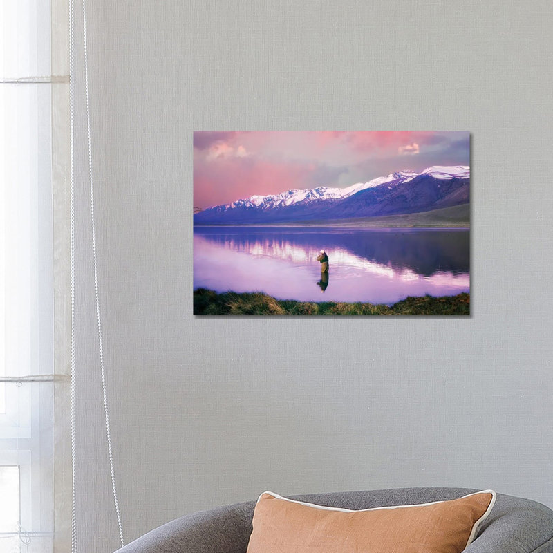 Fishing Paradise by Dennis Frates - No Frame Gallery-Wrapped Canvas Giclée on Canvas, 66.04 cm H x 45.72 cm W