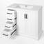 36" Single Bathroom Vanity With Ceramic Sink-1083007684