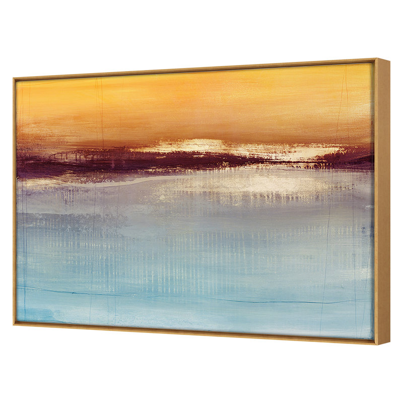 Bandwidth Print by Harris, Maeve, 28" H x 38" W, Gold Framed
