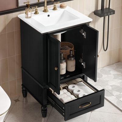 Meuble-lavabo de 20 po avec lavabo