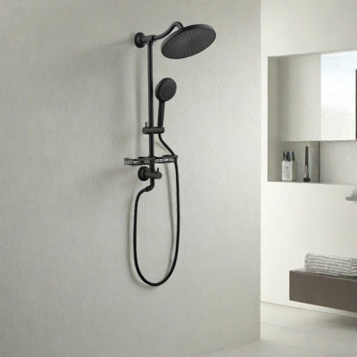Complete Shower System with Slide Bar