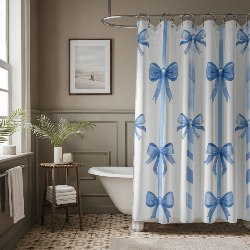 Rideau de douche Blue Ribbon - Premium, H 74 po x l 71 po