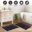 Ensemble de tapis de bain à bordure réversible 100% coton Subra-1628644570