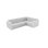 Gatsby 114" Wide Outdoor Reversible Patio Sectional with Cushions