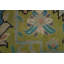 Tapis vert en laine à motif géométrique vert 6 x 9