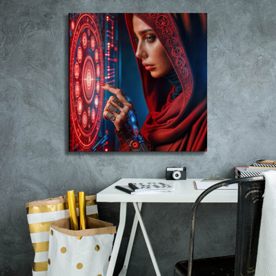  'Calling Home 2' by Rey Klimt Canvas Wall Art, 26" x 26"