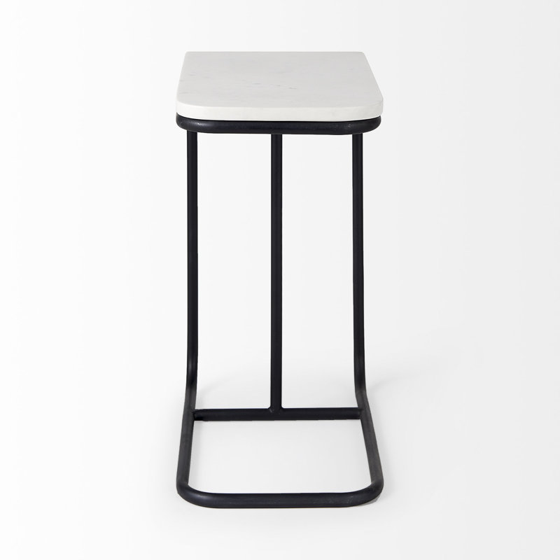 Oskar Marble Top End Table