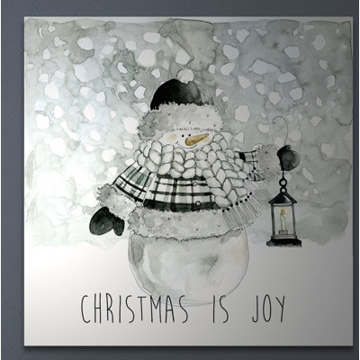 « christmas is joy », peinture