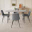 Table de salle à manger de 55 po avec 4 chaises rembourrées-31203941-31203945