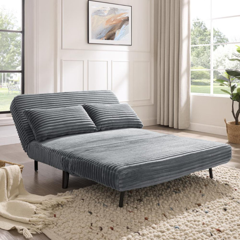 Keller 2 Seater Sofa Bed, Grey