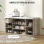 10 Pair Shoe Storage Bench